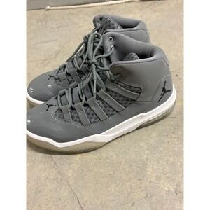 Air Jordan Legacy 312 Men's Gray White Leather Basketball‎ Shoes Sz 7.5